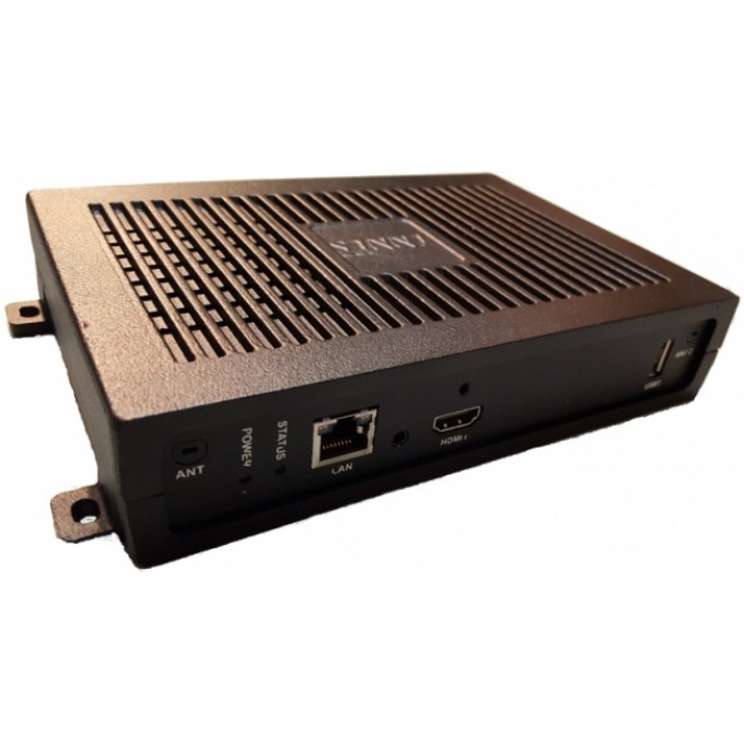 Медиаплеер HTML5 Ultra HD 4K для цифровых вывесок, встроенный SSD-диск 128 Гб, WiFi INNES DMB400W-SSD128